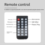 Lossless HiFi 5.3 Bluetooth Audio Receiver USB Flash Drive Coaxial Decoder Player Amplifier Speaker with Remote Control