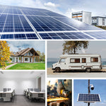 60A MPPT Solar Charge Controller 12V/ 24V Solar Panel Charge Controller Intelligent Regulator for FLD/LiFePO4/SLD/GEL/AGM with Dual USB Port Auto Parameter LCD Display and Timer Setting ON/Off Hours