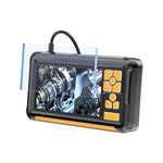 8mm Bendable Probe Industrial Endoscope Camera 1080P HD Borescope with 4.3 Inch Screen IP67 Waterproof Inspection Camera with 8 LED Lights