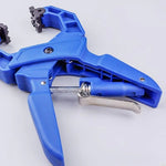 Woodworking G-shaped Spring Clamp Lightweight Adjustable Width C Handheld Jig Multifunctional Flat Head Clamping Retainer Tools