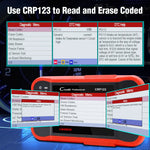 LinkMejor CRP123 V2.0 OBD2 Car Diagnostic Scanner Engine Transmission AirBag ABS X431 Xrp 123 Code Reader Scanner Better Than Vii+ ms509