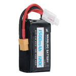LinkMejor 14.8V 1500mAh 120C 4S Lipo Battery XT60 Plug for RC Drones