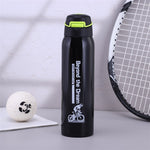 500ml Portable Cycling Water Bottle, Large Capacity 304 Stainless Steel Sports Bottle Suitable For Mountain Bikes And Road Bikes