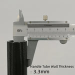 LinkMejor Wood Lathe Truning Tools Grip Handle for Square 12mm Round Turning Tool bar