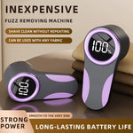 Tevorex Smart Digital Display Lint Remover 6 Blades Fabric Shaver Type-C Fast Charging Electric Clothes Defuzzer for Sweaters Clothes