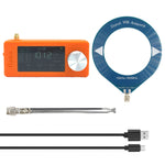 SI4732 0.5-108mhz Portable Radio 1.9inch IPS Screen Mini Pocket Radio with 2pcs Antenna FM/AM Radio All Band Radio Receiver