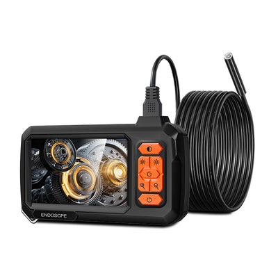 T30-AV 4.3-Inch IPS Screen 1080P HD Industrial Endoscope 2600mAh Type-C Charging IP67 Waterproof for Automotive Pipeline Maintenance Home Appliance Testing