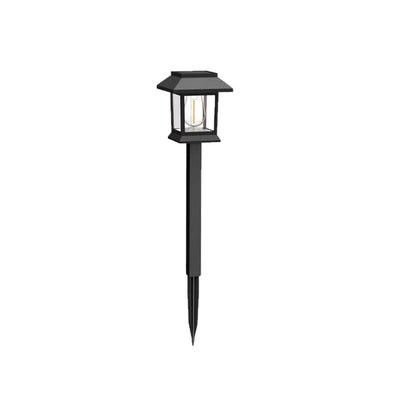 Elfeland 2Pcs/4Pcs Solar Pathway Light Auto Operation Waterproof IPX4 Long Duration Efficient Solar Panel Charging for Outdoor Garden Landscape Lighting