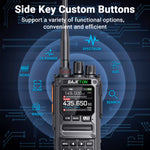 LinkMejor BJ-7800 10W Walkie Talkie Long Range SW MW LW AM SSB CB Receive Wireless bluetooth Programming NOAA Two Way Radio