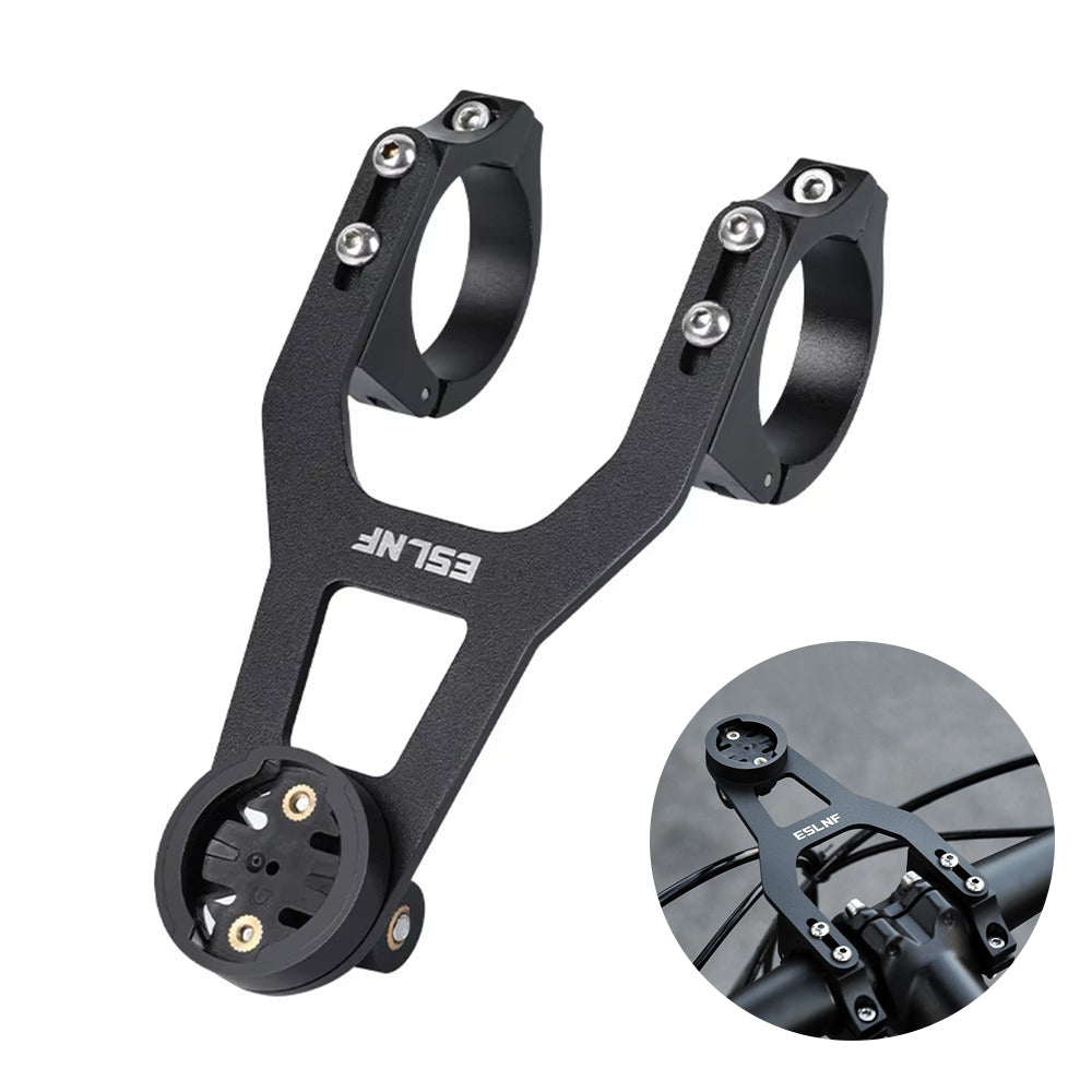 LinkMejor Bicycle Computer Holder Stainless Steel Outdoor Sports Camera Base Stopwatch Extension Stand for MTB