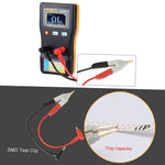 MESR-100 ESR Multimeter Capacitance Ohm Meter 100kHz 0.001 to 100.0Ω Auto-Ranging In-Circuit Testing High Precision Battery or USB Powered