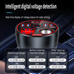 12V 24V to 220V Power Inverter with Multi-function Car Socket Charger Fast Charging for Mobile Phones Car Inverter Charger Power Converter QC3.0 USB Fast Charging