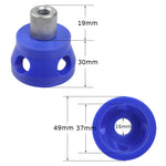 Handheld Woodworking Straight Hole Drilling Locator Vertical Machine with Size Range from 3mm to 10mm Circular Tenon Positioning Hole Opener Precision Tool for DIY Projects