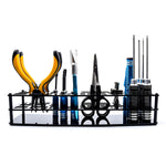 63 Holes Screwdriver Storage Rack  Tool Pallet Screwdriver Bit Holder for Hex Cross Screw Driver RC Tools Kit