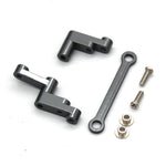 LinkMejor 16207 16208 16209 16210 H16 1/16 Rc Car Metal Upgrade Parts Steering Set