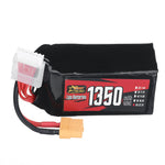 LinkMejor Power 22.2V 1350mAh 150C 6S LiPo Battery XT60 Plug for RC Drone