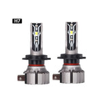 2PCS 30000LM E2 Canbus LED Headlight H4 H7 H11 Car Front LED Fog Lamp Bulbs DC9-18V Hi-Low Beam