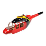 LinkMejor 450 Size Bell 206 RC Helicopter Spart Part Canopy