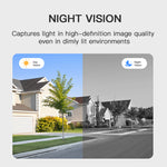Tuya Smart Video Doorbell Camera 1MP HD 120 Degree View PIR Motion Detect Two Way Audio Night Vision IP65 Waterproof Wireless WiFi Visual Doorbell