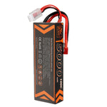 LinkMejor 11.1V 5000mAh 45C 3S LiPo Battery T Deans Plug for FPV Racing Drone