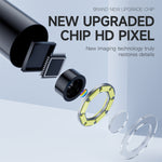 P230 Visual Endoscope 2.0-Inch LCD Screen 1080p Waterproof IP67 Camera 4.3-Level LED 2M/5M/10M/15M/20M Tube Lengths