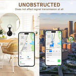 LinkMejor Smart Tracker MFI Certification Anti Lose Reminder Device Key Wallet Car Smart Air Tag Works with Apple Find My IOS System