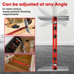 Stair Tread Template Tool Stair Treads Gauge Template Tool Stair Jig Heavy Duty Stair Tread Layout Measuring Gauge For Home