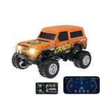 LinkMejor HG4-163 HG4-164 RTR 1/64 2.4G RWD Mini Alloy RC Car Off-Road Climbing Truck Support App Remote Control Three Speed Vehicles Models Pocket Toys Desktop Collection Gift For Boys