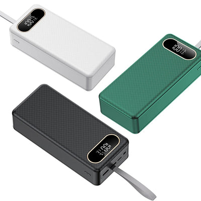 18650 Mobile Power Supply DIY Kit Super Fast Charging 22.5W DC Output Portable Lightweight LED Flashlight Camping Multipurpose Power Bank