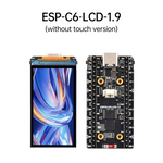 ESP32-C6 ESP-S3 Development Board with 1.9-inch LCD Display Touch Screen  2.4GHz WiFi BLE 5 BT Large Capacity Flash