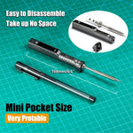 TS101 Smart Soldering Iron USB-C 65W DC 9-24V 90W PD3.1 50-400°C Adjustable Temperature Compact Lightweight Professional Tool Soldering Kit