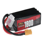 LinkMejor 4S 14.8V 1800mAh 120C LiPo Battery XT60 Plug for RC Drone
