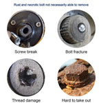 22pcs Screw Extractor Set High Speed Steel 4241 Magnetic Drill Bit Holder Stripped Damaged Screws Bolts Remover Tool