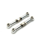 Upgraded Parts Metal Adjustable Steering Rod Set for MJX Hyper Go 16207 16208 16209 16210 H6 1/16 RC Car Vehicle Models Accessories Parts