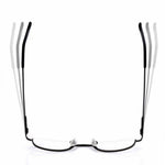 HD Half Moon Reading Glasses Metal Frame Lightweight Eyeglasses for Unisex Vision Care +1.5~+3.5 Diopter