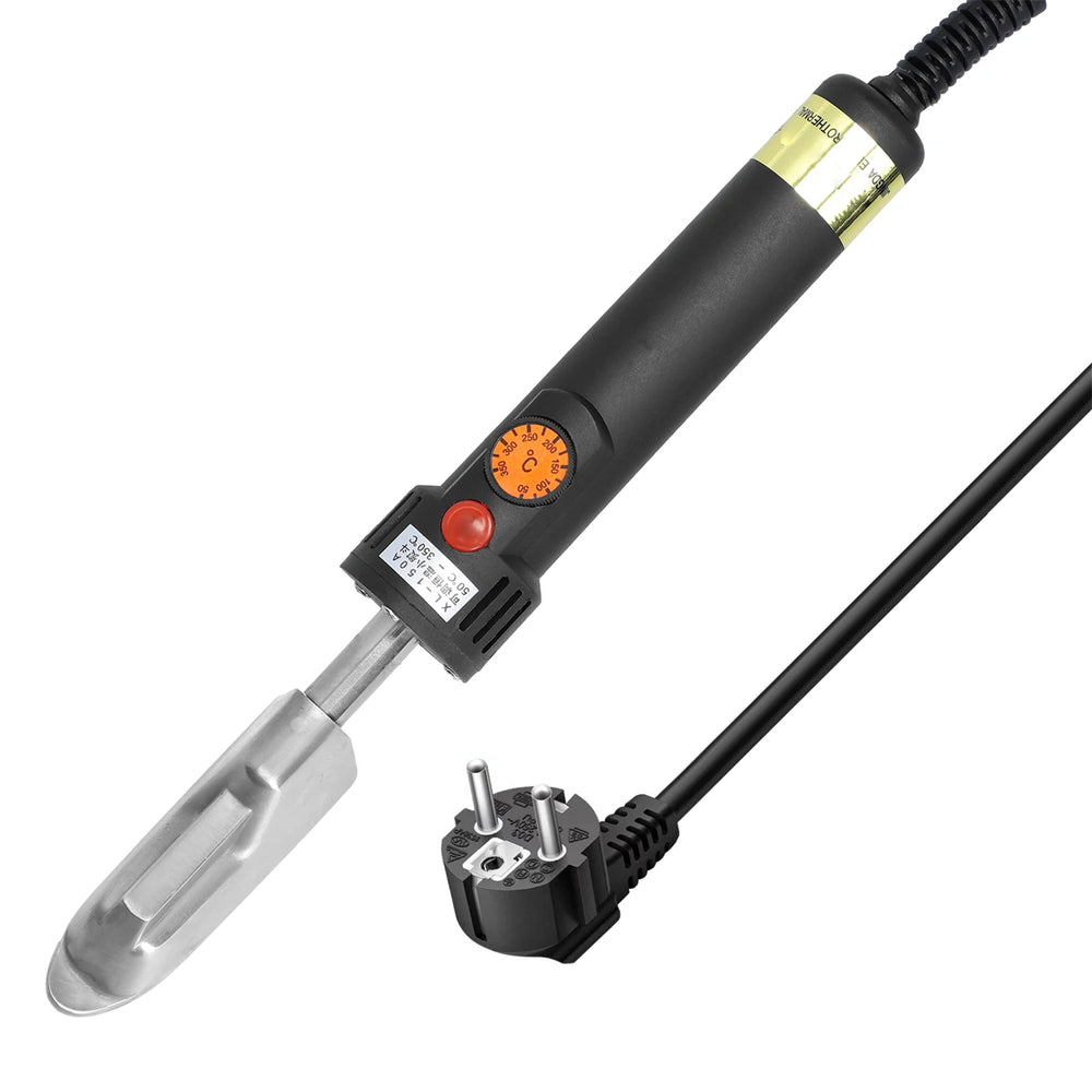 Digital Display Leather Iron Adjustable 50°C-350°C Constant Temperature 220V 150W EU Plug Portable Small Iron For Leather Wrinkle Removal