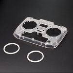 Jumperrc T20/T20S Transmitter Modification Accessories Front/Rear Case Shells Faceplate Panel Replacement Part