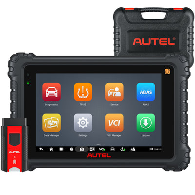 Autel Maxisys MS906 Pro-TS Diagnostic Tool 10 Android 8-Inch Screen 16MP Camera CAN FD DoIP TPMS Solution 3000+ Active Tests 36+ Reset Functions