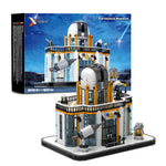 Xbert Brix 66139 RED ROCKET Restaurant Building Block Set 2447PCS 66141 Aerospace Building Block Set 1623PCS Brick Assembly Kit for Children's Gifts Creative Desktop Ornaments Toys