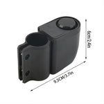 110dB High Sound Bike Horn Alarm Wireless Anti-Theft with Remote Control for Electric Bicycle Scooter