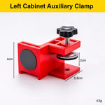 Adjustable Drawer Front Panel Installation Clamps Cabinet Hardware Jig Metal Cabinet Positioning Tool for Precise Fast Panel Fixing Woodworking Assembly