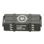LinkMejor C8815 1/10 Willys Military Truck RC Car Parts Oil Drum Small Large Cartridges Box Vehicles Models Spare Decoration DIY Accessories