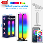 LinkMejor RGB Light Bar Rhythm Pickup Atmosphere Desktop Lamp Remote Control for Gaming Computer Room Bedroom