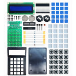 DIY LCD1062 Electronic Calculator Kit ABS Shell Soldering Training Microcontroller Experiment