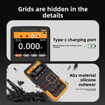 RC7105 3-in-1 Oscilloscope Multimeter Signal Generator Portable Device High Precision 5V Rechargeable 3000mAh Battery LCD Screen Waveform Storage Compact Tool