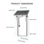 M20 Tuya Smart Doorbell Camera with Solar Panel Cover 1080P Video Intercom Motion Detect Night Vision IP65 Waterproof Wireless Outdoors Smart Visual Doorbell