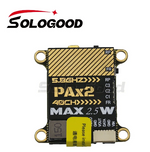 5.8Ghz SoloGood Max 2.5W 40CH OSD VTX 0/25/400/800/1500/2500mW Adjustable MMCX FPV Transmitter For DIY RC Long Range RC Drone