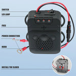 12V Car Electronic Rodent Repellent Ultrasonic Anti-Rat Mouse Repeller for Cars Non-Toxic Keep Rodents Marten Animal Away Car Electronic Mouse Repeller