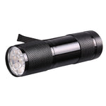 LinkMejor U01 9x LED Violet Light Multifunction UV LED Flashlight Fluorescence Detection Pen AAA
