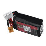 LinkMejor 4S 14.8V 550mAh 95C 8.14Wh LiPo Battery XT30 Plug for RC Drone FPV Racing